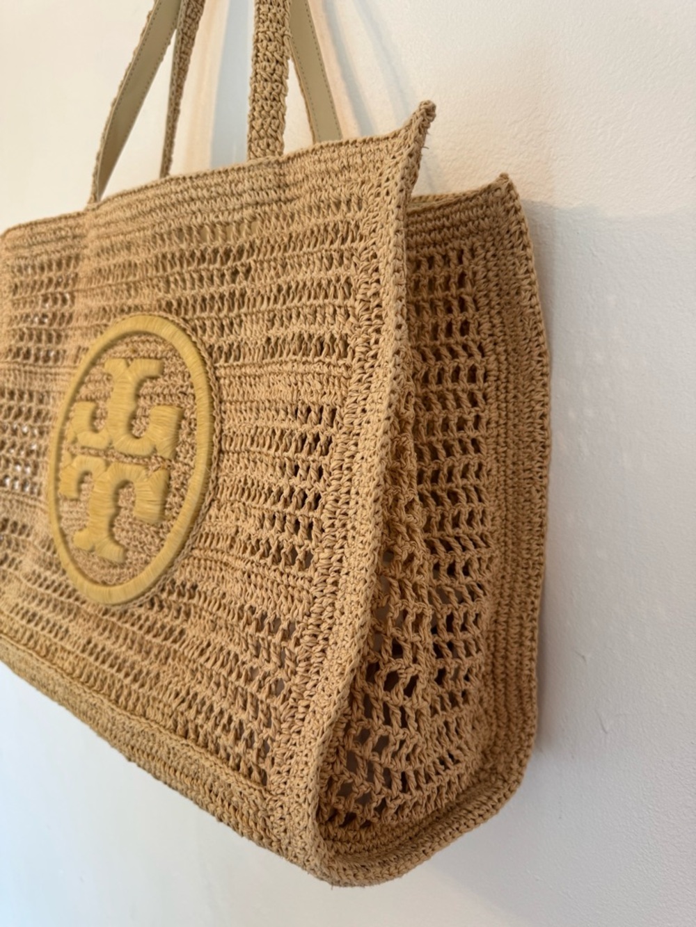 Tory Burch Ella Hand Crocheted Large Tote - Picture 2 of 4